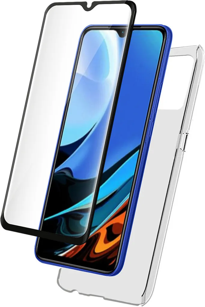 Protezione Totale Xiaomi Redmi 9T: Kit BigBen Connected Cover + Vetro