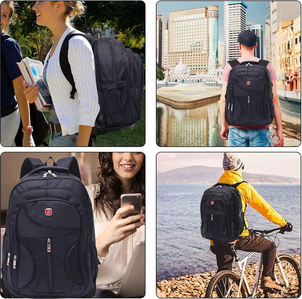30L Rucksack Handgepäck Herren Schulrucksack Reisen Tasche Produktbild 5