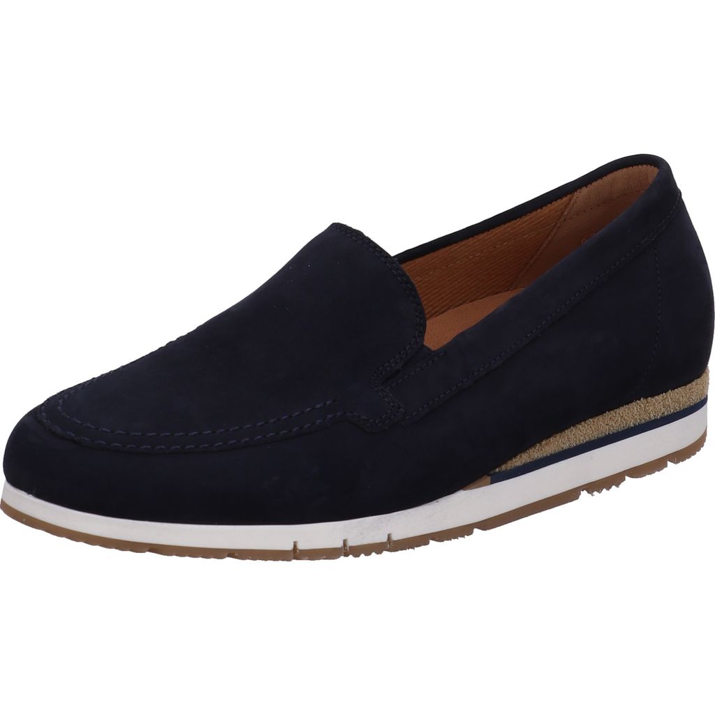 slipper damen blau gabor