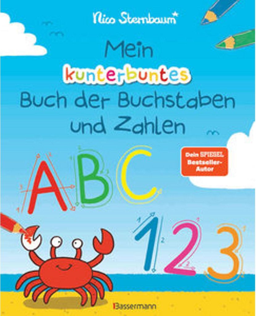 Mein kunterbuntes Buch der Buchstaben und Zahlen. Obrázok produktu 