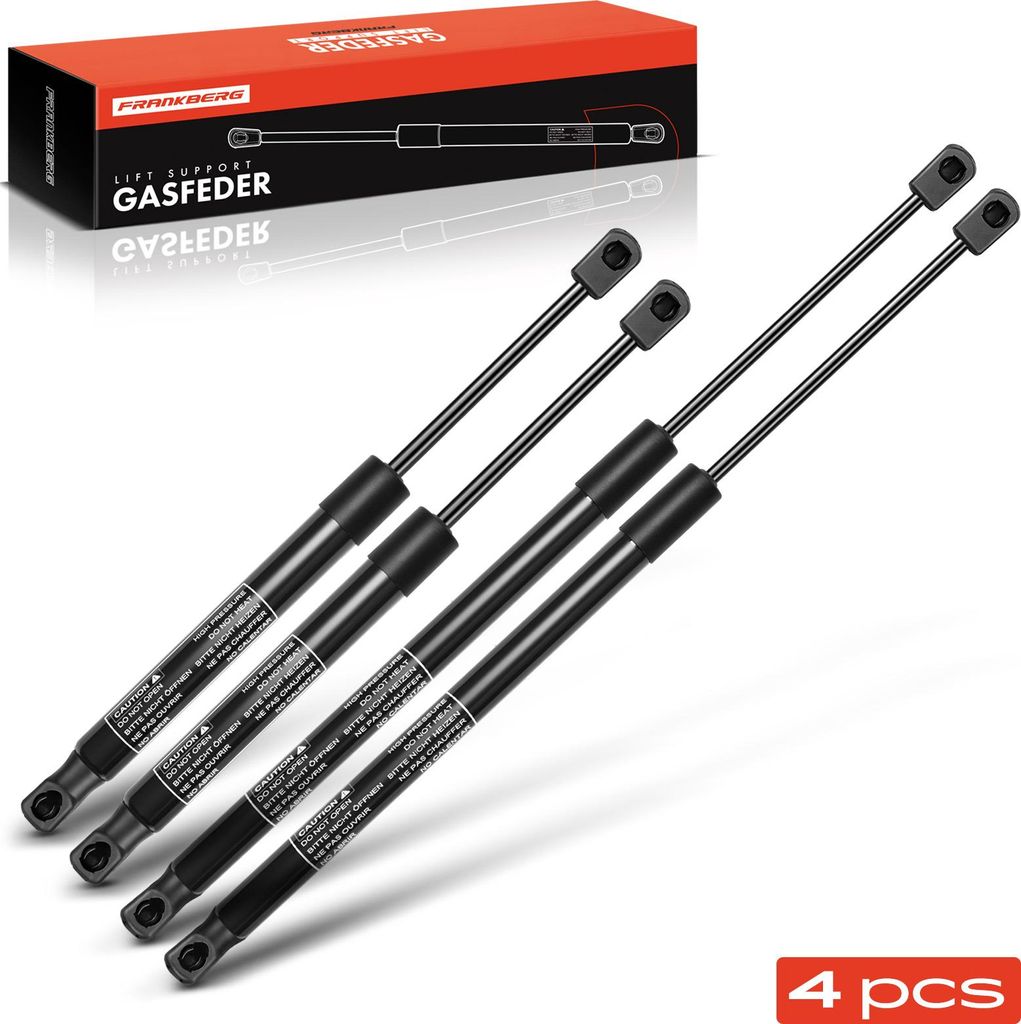 Frankberg 4x Gasfeder Motorhaube Heckklappe für Mini Mini Countryman R60 Kombi