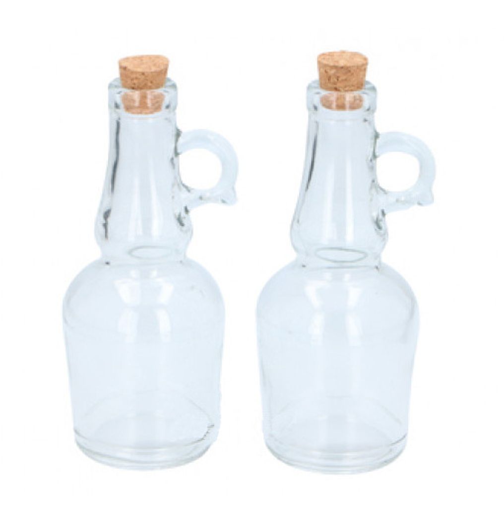 2tlg. Set Karaffen Spender für Essig und Öl je 250ml aus Produktbild 