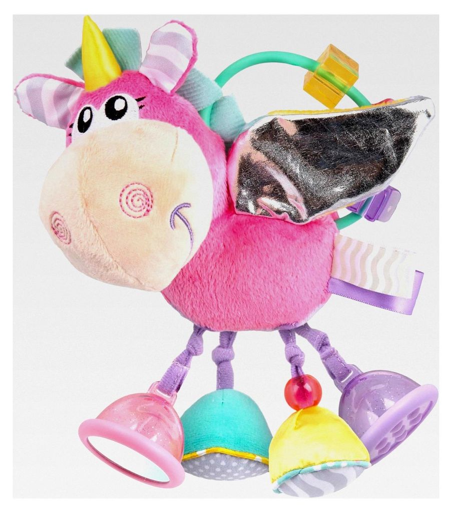 Einhorn Aktivitätsrassel - Rosa