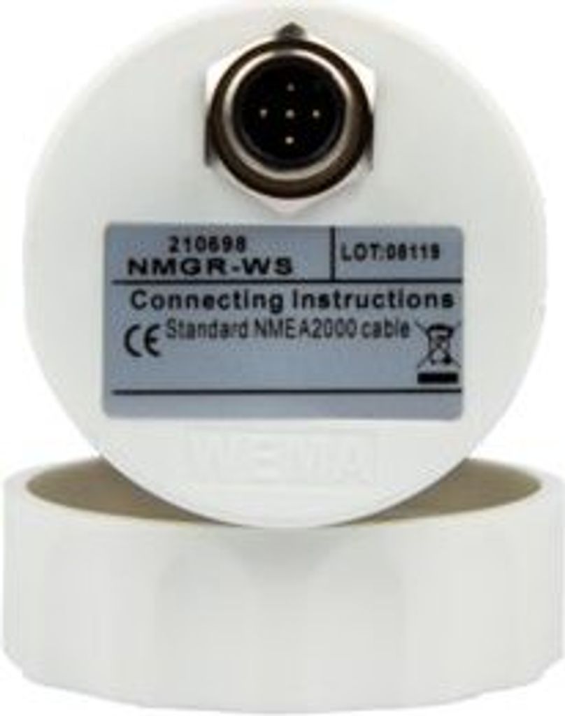 Silver Series Tankanzeige Wasser NMEA2000 schwarz