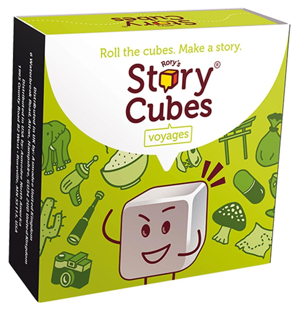 Rory's Story Cubes Würfelspiel kreativ fantasievoll Reisen