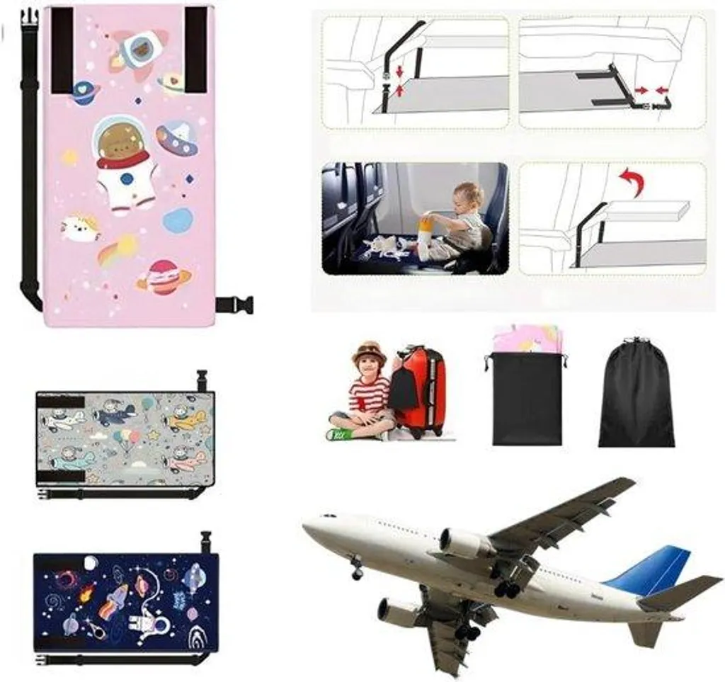 Lit de voyage enfant avion pour éviter la fatigue des trajets de nuit