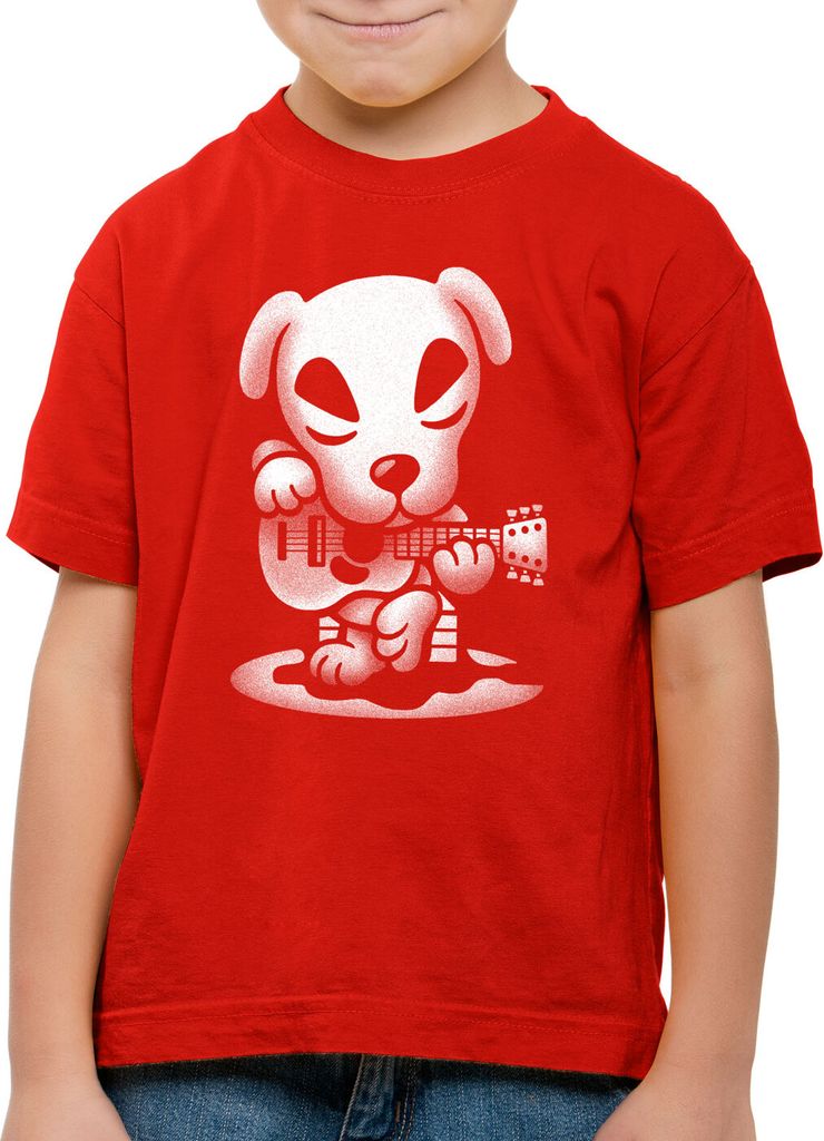 A.N.T. Slider Gitarre Kinder T-Shirt animal videospiel horizons