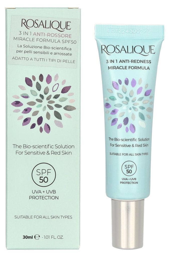 Rosalique 3 in 1 Anti-Redness Miracle Formula SPF50, Alle Produktbild 