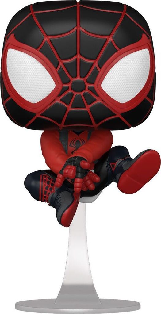 POP Figur Marvel Spiderman Miles Morales Bodega Cat Anzug