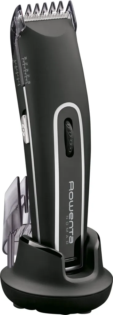 Rowenta TN1410 Nomad Tondeuse Cheveux Lames Acier Inox Blanc et Noir