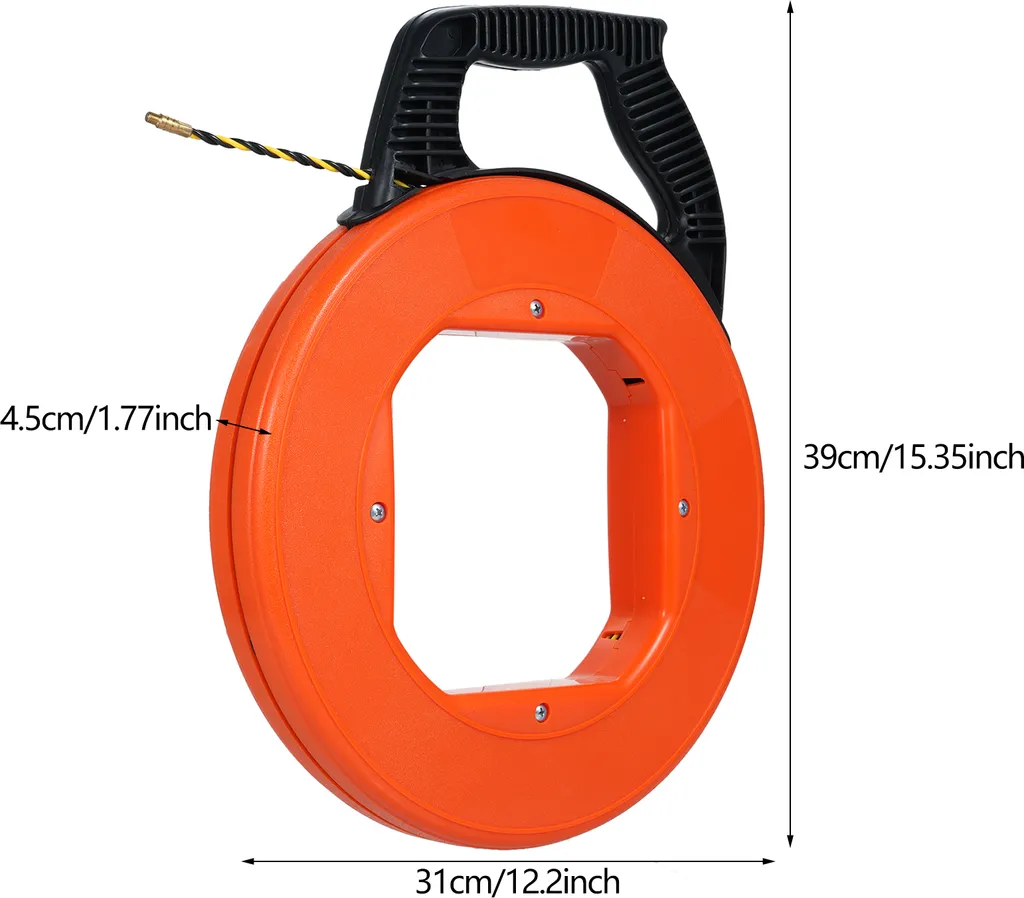 Passage de Câbles Facile : Tire-fil Électrique 30m Polyester et Embouts