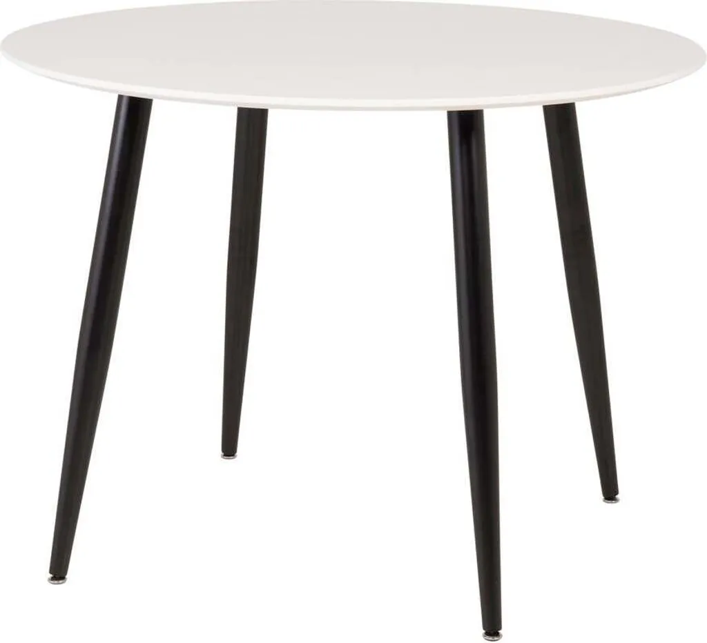 Table à manger gain de place et facile à nettoyer Plaza 100cm
