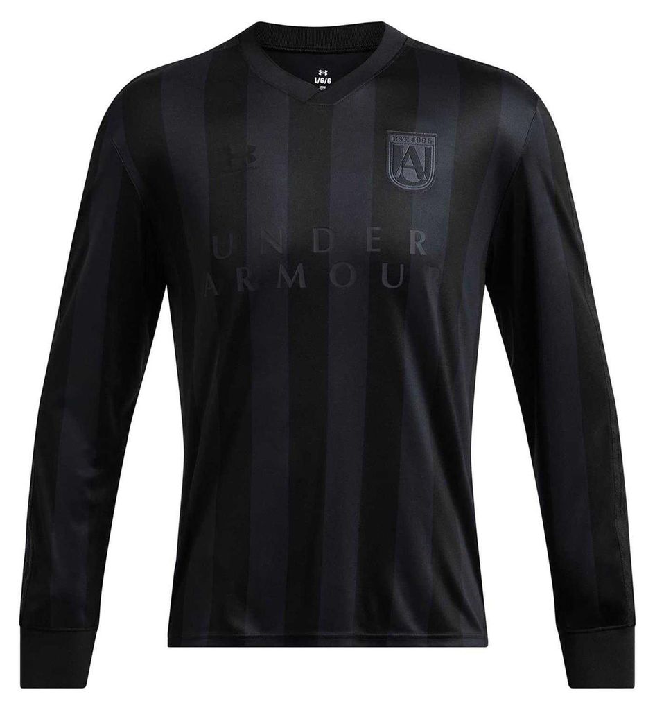 Under Armour - "Terrace" T-Shirt für Herren, Langärmlig GT18552 (XL) (Schwarz)