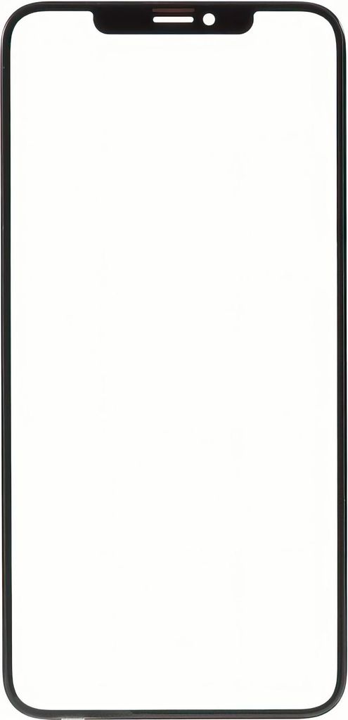 iPhone XS Max Ersatzteilset Glas+Gitter+Kleber