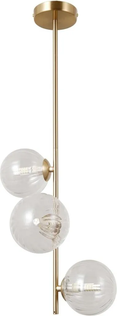 Plafonnier TOLEDO Italux : l'éclairage 3 lampes pour pièces sombres