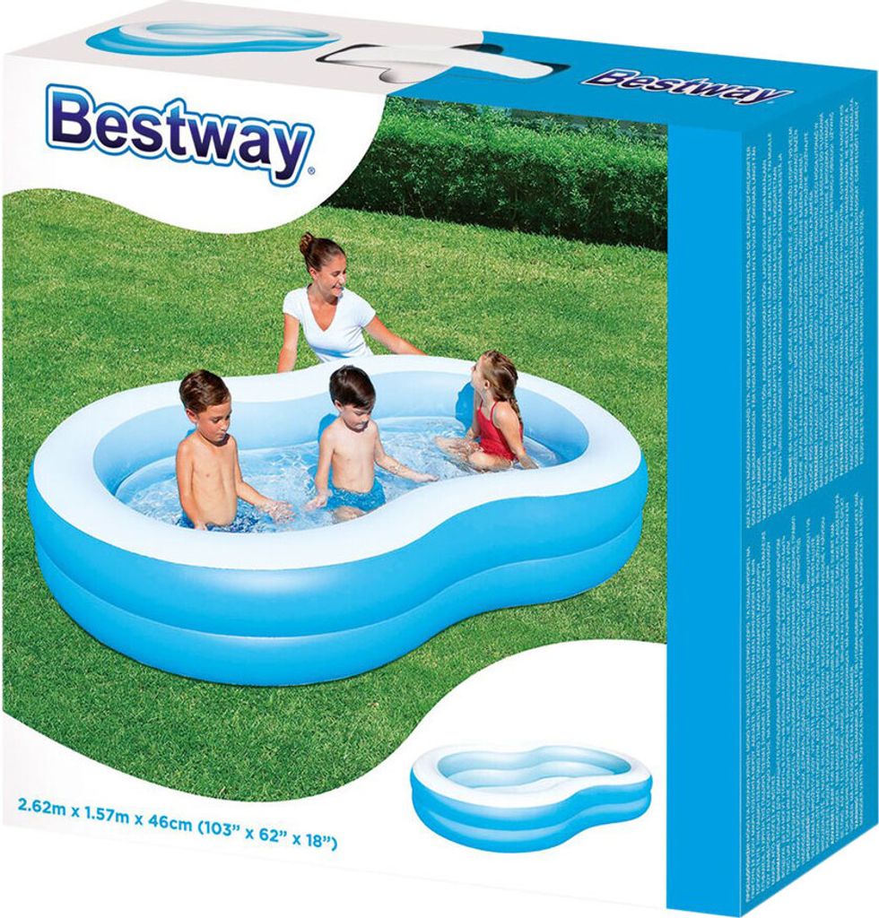BESTWAY Piscine gonflable 262x157x46 B54117 B54117 Image du produit 