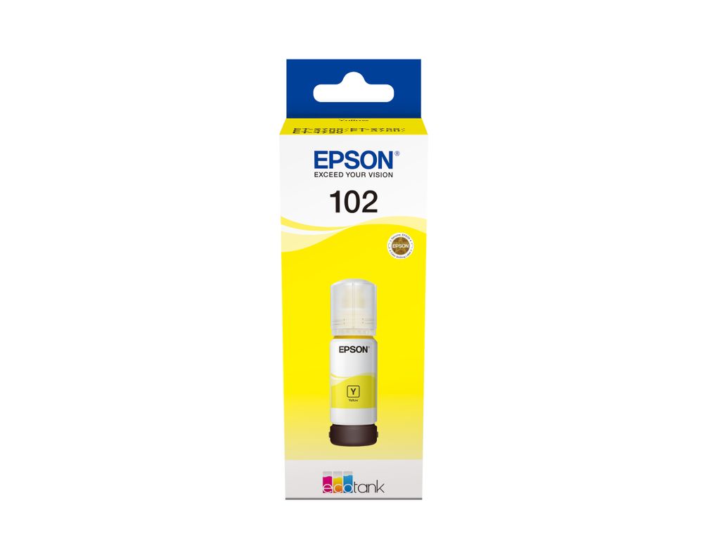 Bouteille d'encre Epson No.102 - T03R4 (Jaune) Image du produit 