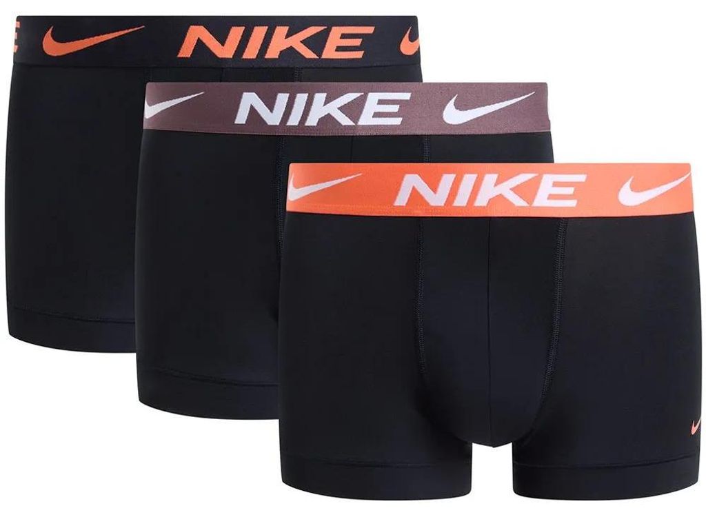 Nike 0000ke1156 Trunk Boxershorts 3 Einheiten Schwarz XL Produktbild 