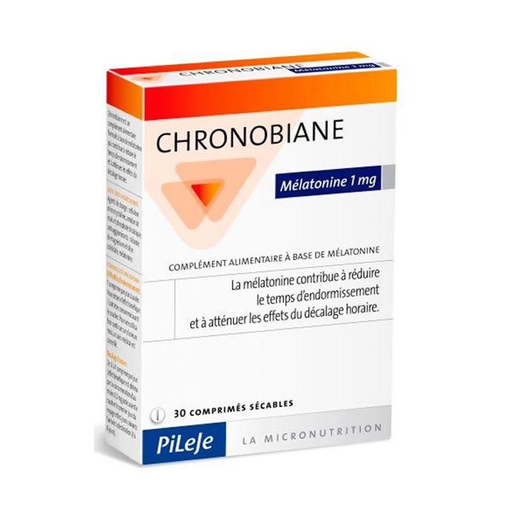 Pileje Chronobiane Melatonin 1 mg 30 Tabletten