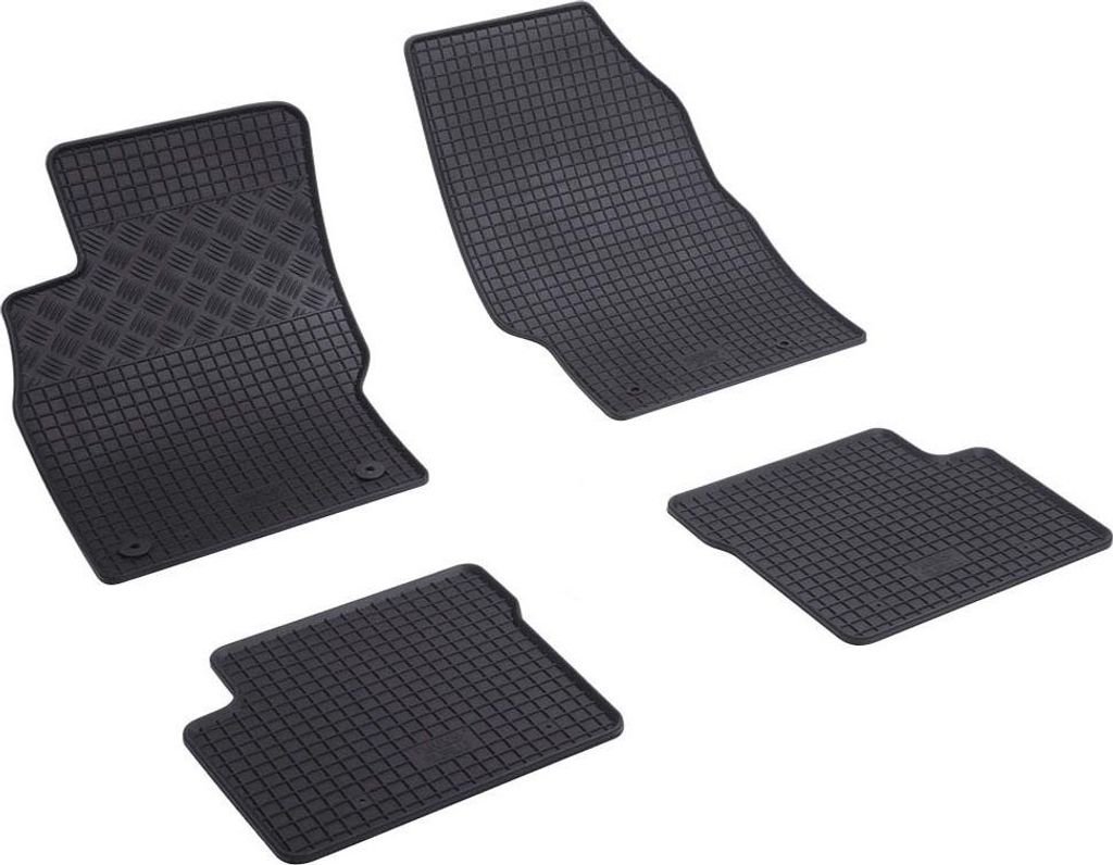 Rigum Gummi Fußmatten Set für Opel Corsa D, Bj. 2006- + Produktbild 