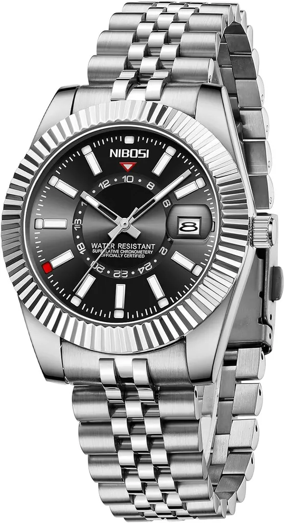 Orologio al quarzo impermeabile classico da uomo, semplice