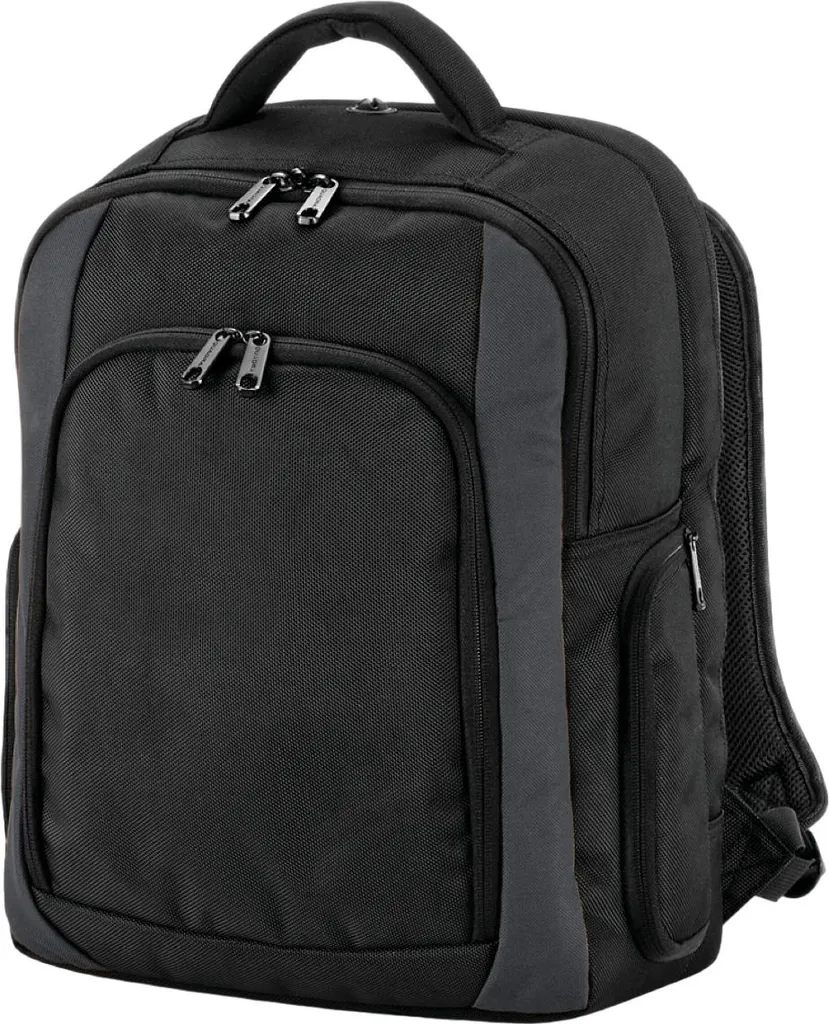 Sac à dos ordinateur Tungsten RW10270 Quadra - Noir et Gris Anthracite