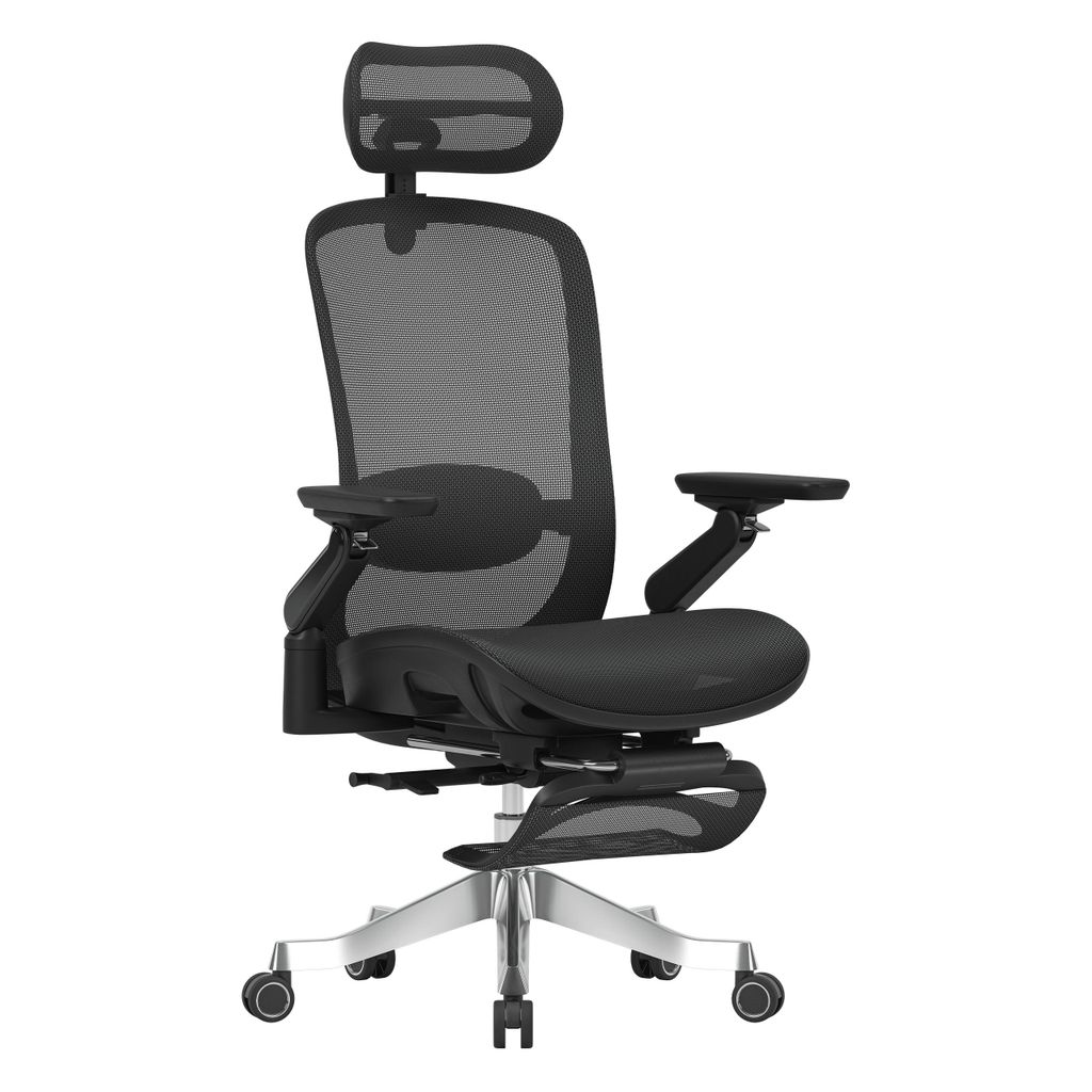 Mark Adler Ergonomischer Bürostuhl Leader 8.7 mit Massagefunktion & Fußstütze