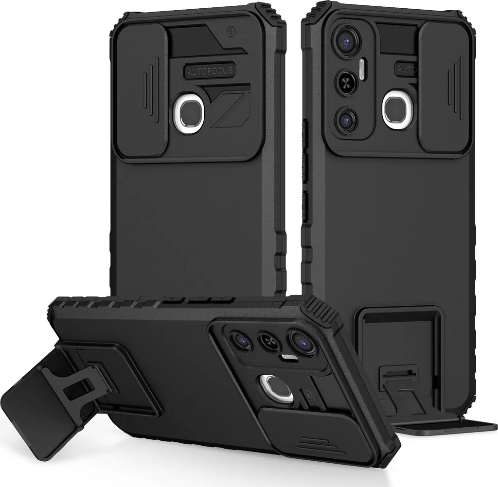 Custodia Infinix Hot 11 Robusta: Protezione Militare e Slide Camera