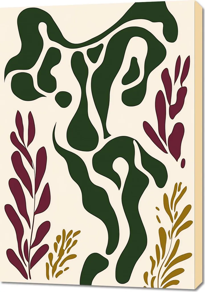 Quadro Moderno 70x100 Stile Boho Scandinavo - Wall Art Minimal