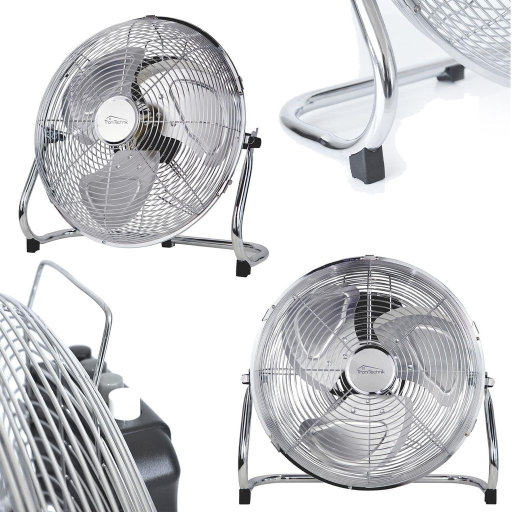 TroniTechnik® Bodenventilator Windmaschine mit drei Produktbild 
