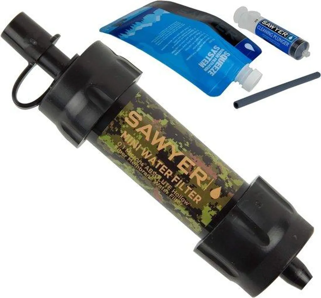 Filtre à eau compact anti-bactéries - Buvez l'eau des rivières ici