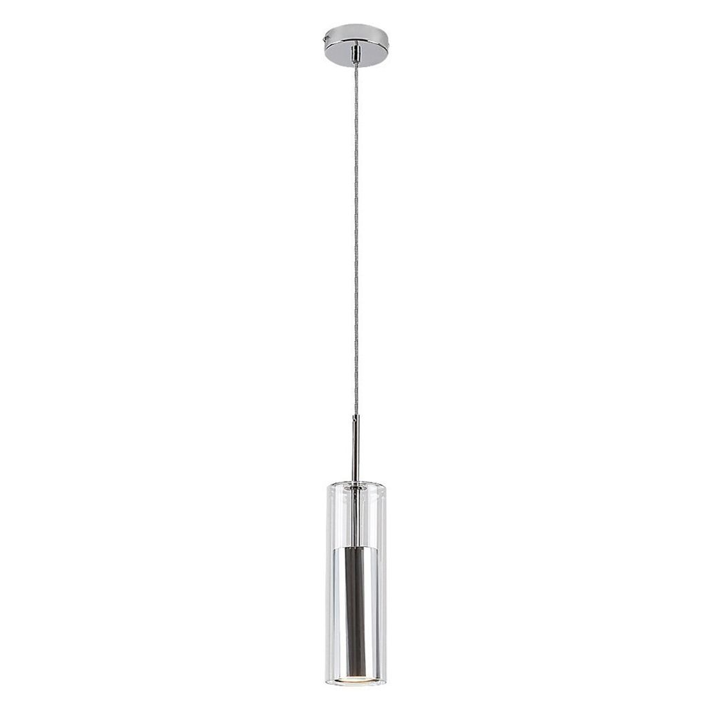 Rabalux 72046 Pendelleuchte 1 Spot Kalevi, GU10, silber, rund, Modern, ø80mm