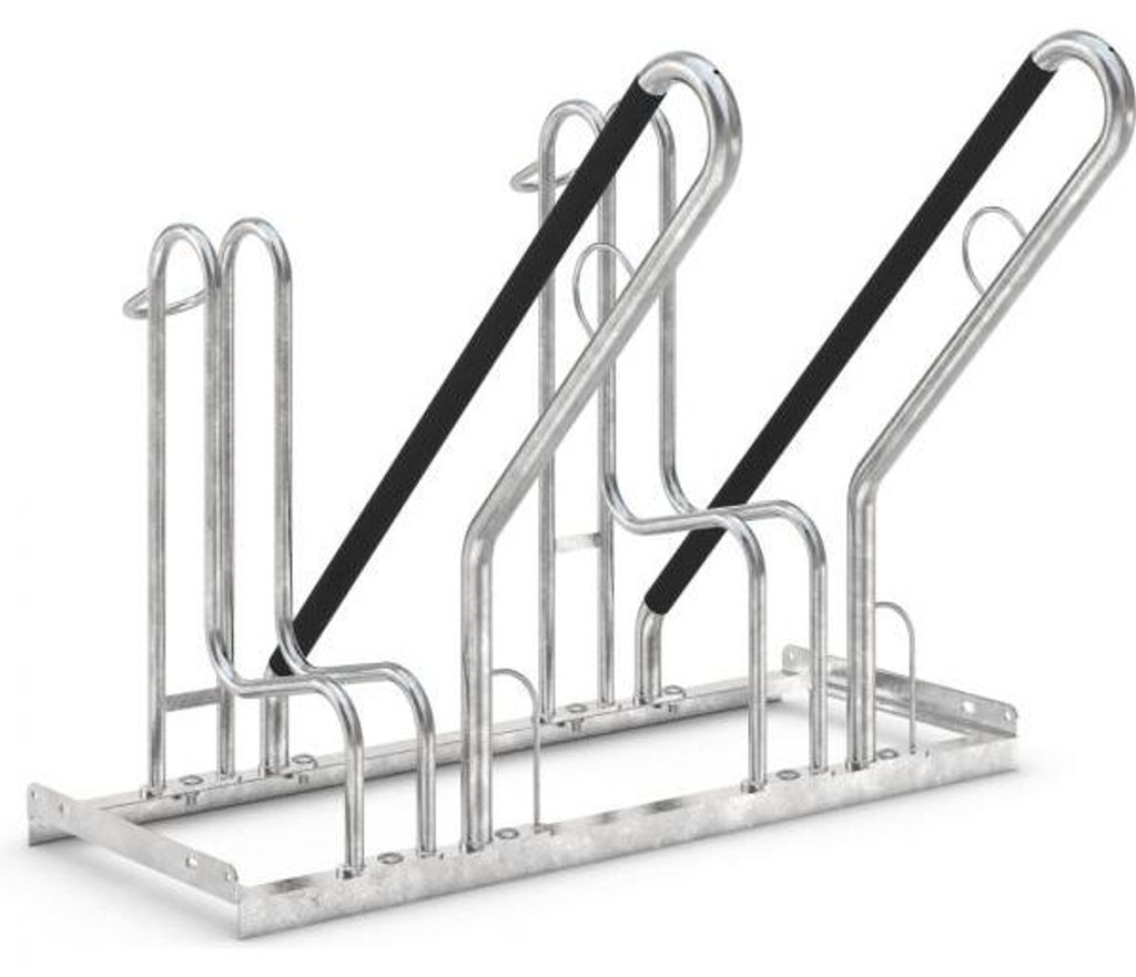 Dreifke® Fahrrad Anlehnparker Holnis | Kratzschutz durch Produktbild 