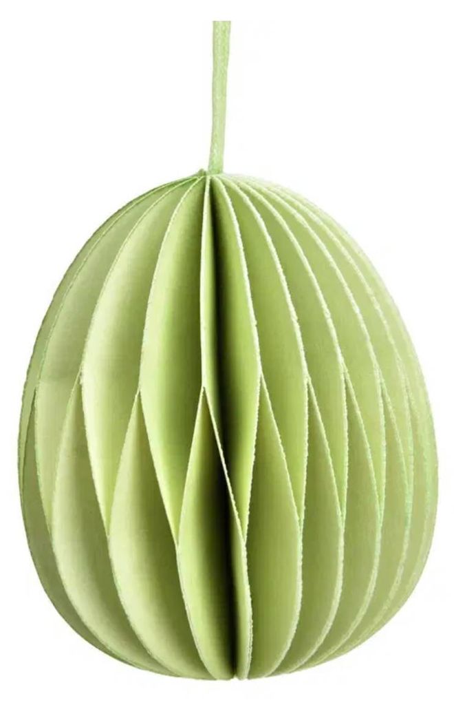 Seyila Home Honeycomp Osterei zum hängen - dekorativer Papier Osteranhänger in verschiedenen Größen und Farben ideal zum kombinieren, leichte F...