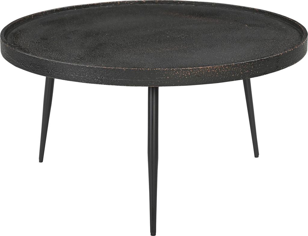 home24 Couchtisch - Antik Schwarz