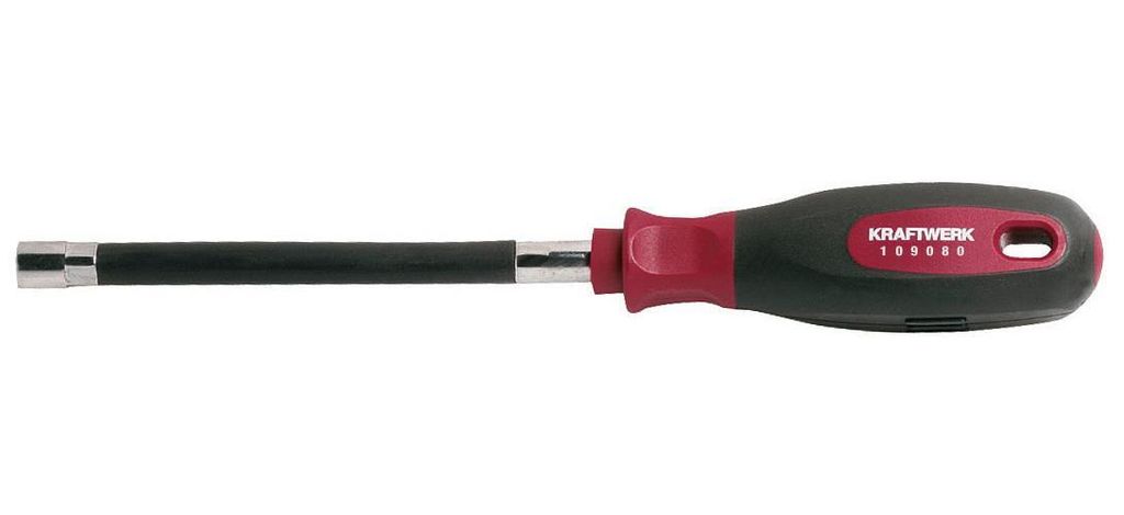 ERGOKRAFT Flexibler Sechskant-Steckschlüssel-Steckgriff 8 mm