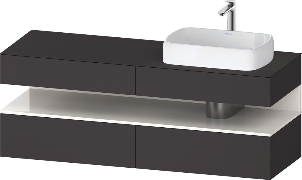 DURAVIT QA4778022800000 QAT KWTU WH Ek. 1600x550x600 Gt Smt