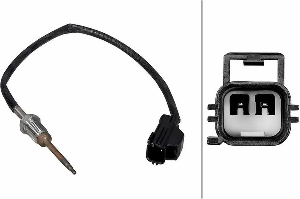 Sensore HELLA Temperatura Gas di Scarico Ford Transit - Qualità OEM 2 Poli