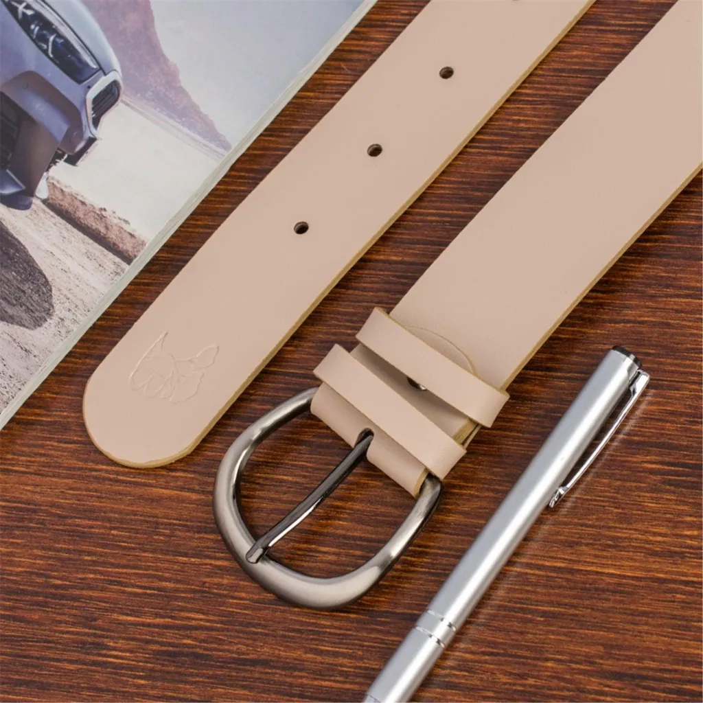 Ceinture Beltimore d8880 robuste en cuir pleine fleur avec boucle inox