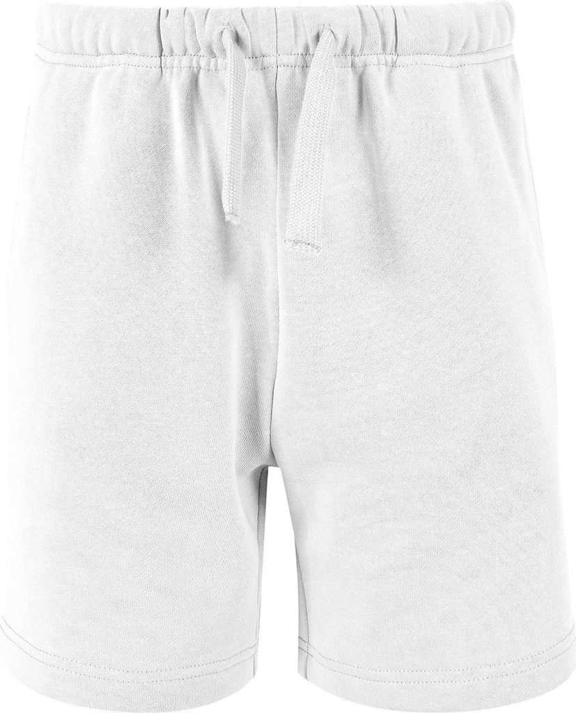 Build Your Brand - "Basic" Sweat-Shorts für Kinder RW10786 (110-116) (Weiß)