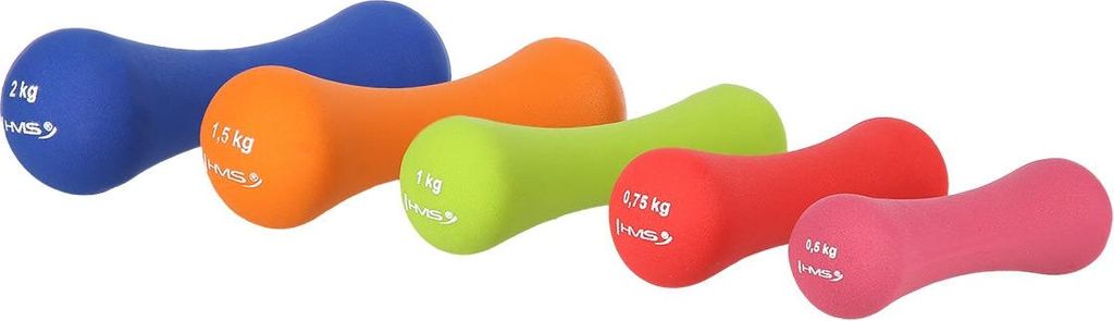 Neopren-Dip-Hantel 1,5 kg - langlebiges Fitnessgewicht