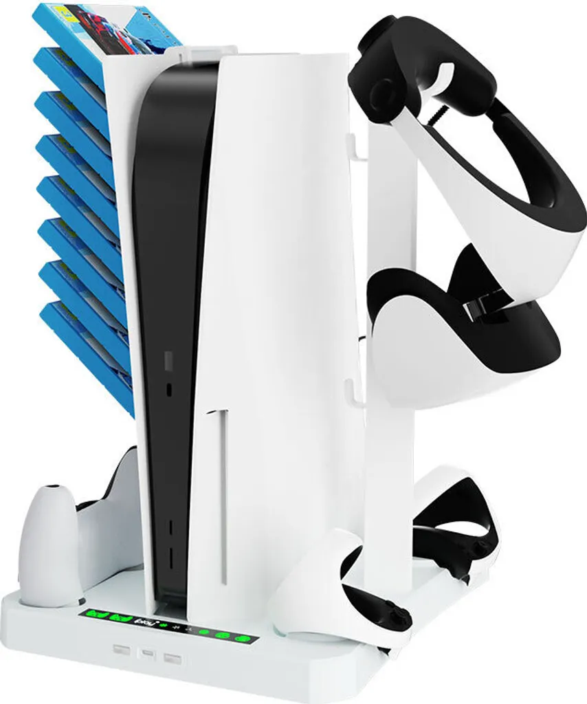 Support de Refroidissement pour PS VR2 avec Station de Charge Double