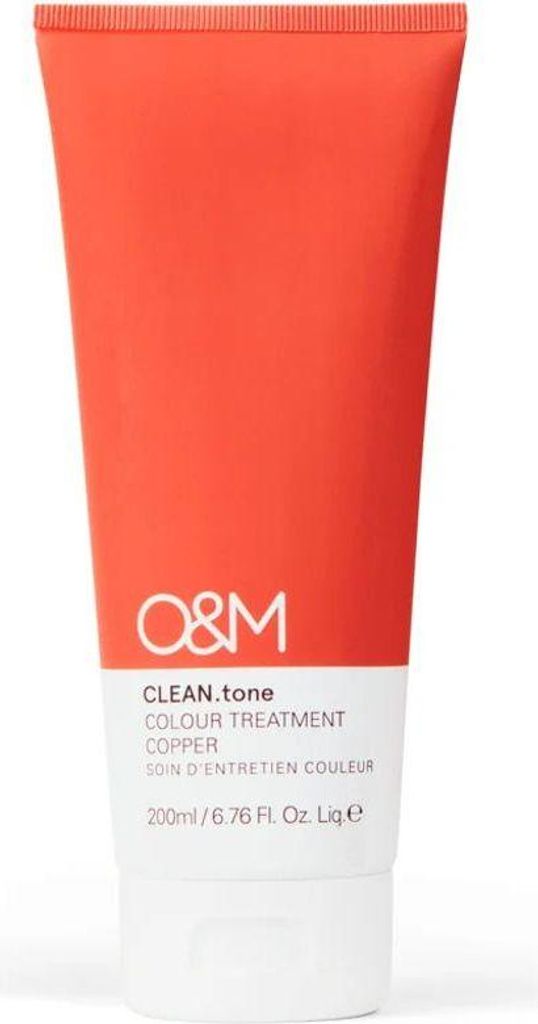 O&M Clean Tone Color Mask Koper, 200 ml Productafbeelding 