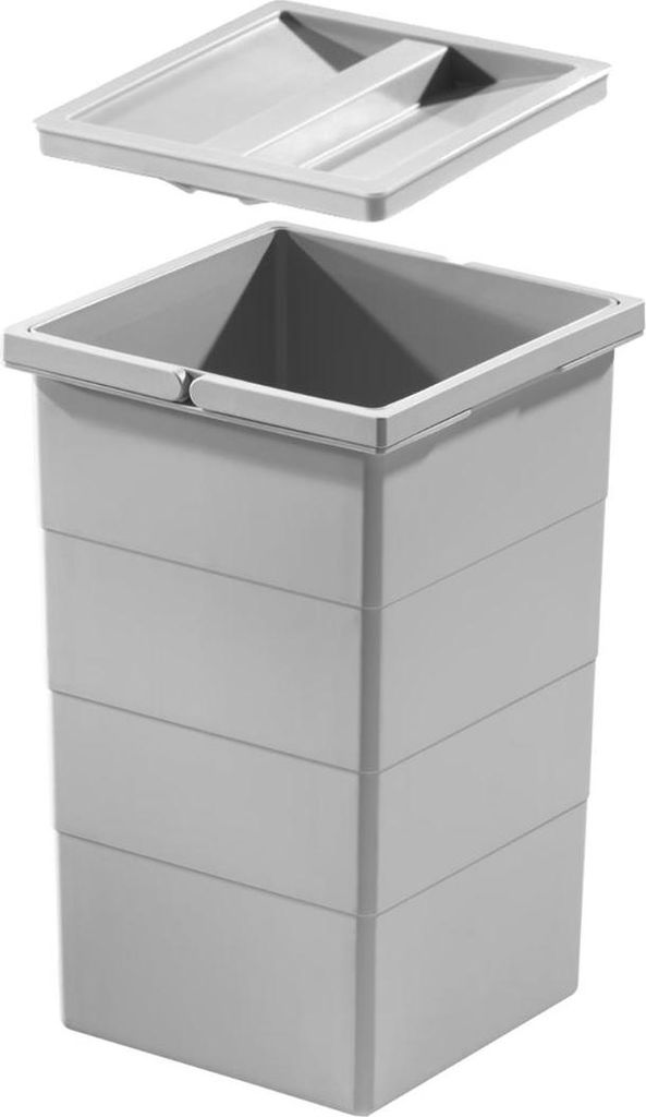 Bidone interno Hailo 1076099 con coperchio 15 litri Immagine del prodotto 