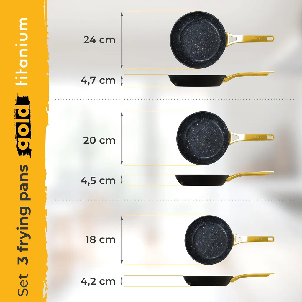 Set Padelle Briebe Gold Titanium Nere: Design e Funzionalità - 6