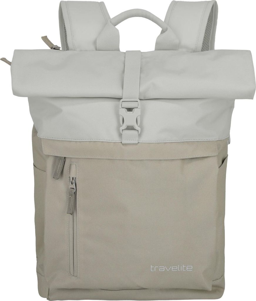 Travelite BASICS Rucksack Rollup - Sand/Elfenbein Produktbild 