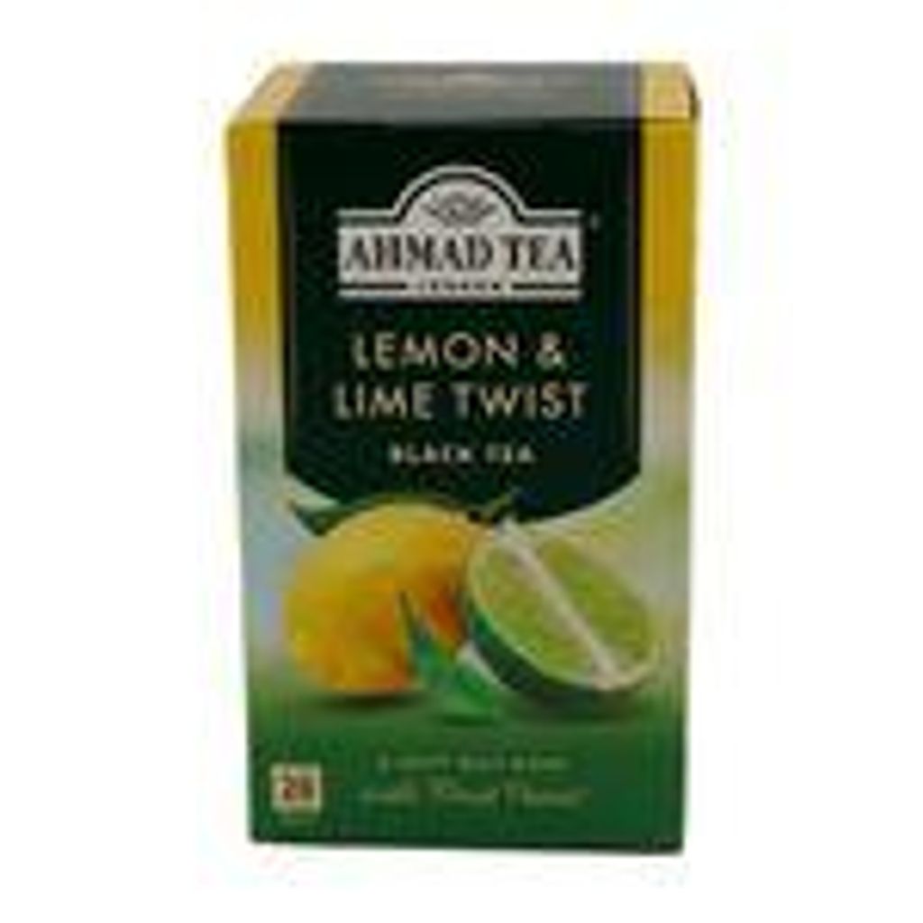 Ahmad Tea - Lemon & Lime Twist 40 g, 20 bustine Immagine del prodotto 