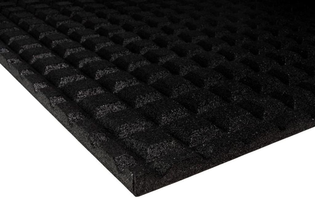 Mosolut Rubber Anti-Shock – 100 × 100 cm, Outdoor, Schwarz Produktbild 