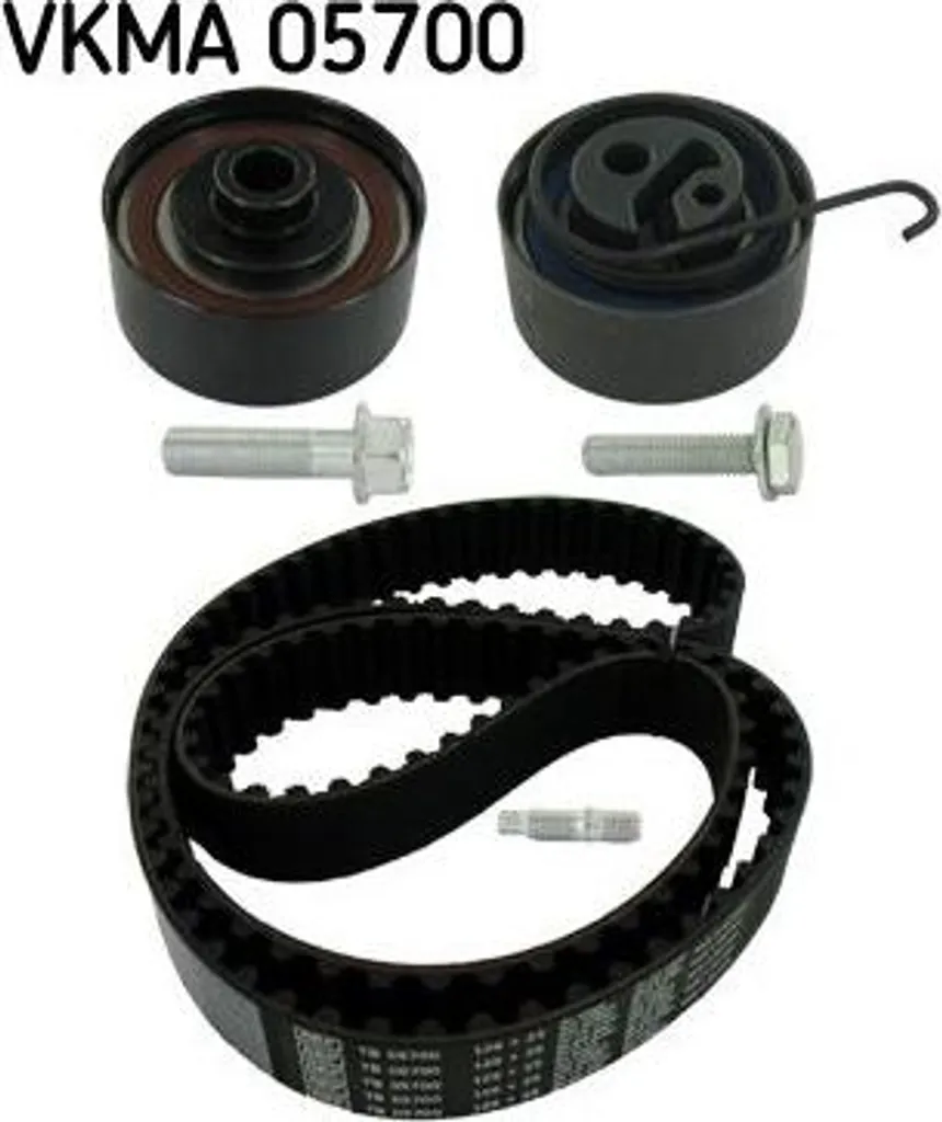 Kit de courroies dentées SKF VKMA05700 haute résistance OE 55597414