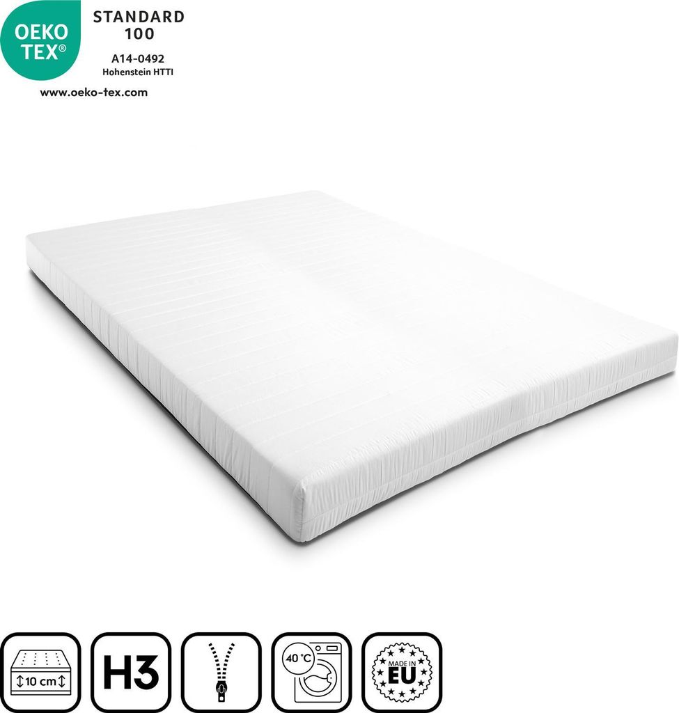 Materasso in schiuma comfort K10 160 x 200 cm, altezza 10 Immagine del prodotto 